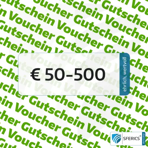 Gutschein | Wähle den Betrag
