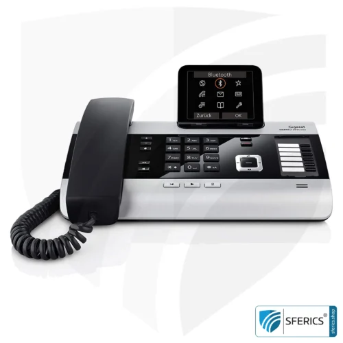 GIGASET DX800A Telefon, kabelgebunden | strahlungarm durch ECO DECT+ | analog, digital, VoIP (SIP) | mit Anrufbeantworter 11 GIGASET DX800A Telefon, kabelgebunden | strahlungarm durch ECO DECT+ | analog, digital, VoIP, Anrufbeantworter