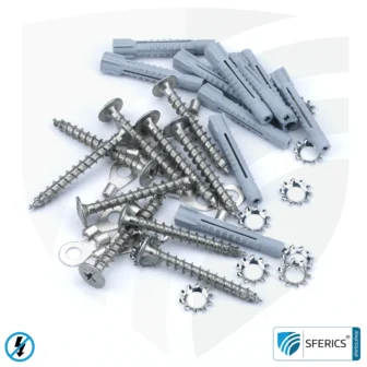 Erdungsset GCL | für die Magnetfeld Abschirmfolie MCL61