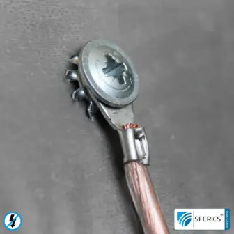 Erdungsset GCL | für unsere Magnetfeld Abschirmfolien 7 Erdungsset GCL | für die Magnetfeld Abschirmfolie MCL61