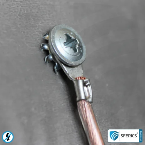 Erdungsset GCL | für die Magnetfeld Abschirmfolie MCL61 7 Erdungsset GCL | für die Magnetfeld Abschirmfolie MCL61