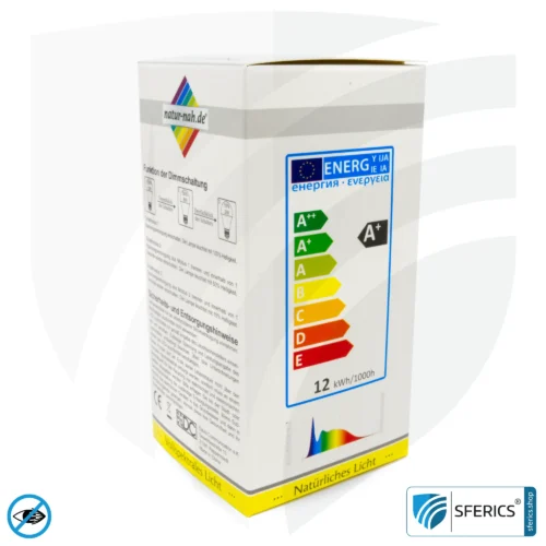 11 Watt LED Vollspektrum 3step | Dimmen ohne Dimmer: Hell wie 100 Watt (100 %), 50 % oder 15 %, 1000 Lumen | CRI 95 | flimmerfrei | Tageslicht | E27 | Business Qualität 17 11 Watt LED Vollspektrum 3step | Dimmen ohne Dimmer: Hell wie 100 Watt (100 %), 50 % oder 15 %, 1000 Lumen | CRI 95 | flimmerfrei | Tageslicht | E27 | Business Qualität