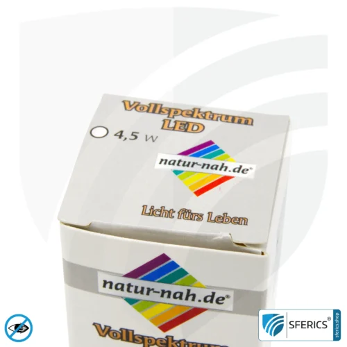 4,5 Watt LED Vollspektrum Kerze | Hell wie 45 Watt, 420 Lumen | CRI >95 | flimmerfrei | Tageslicht | E14 | Business Qualität 19 4,5 Watt LED Vollspektrum Kerze | Hell wie 45 Watt, 350 Lumen | CRI 95 | flimmerfrei | Tageslicht | E14 | Business Qualität