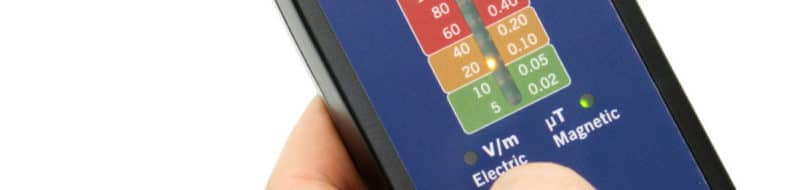 POCKET PF5 METER | Niederfrequenz Messgerät für Elektrosmog NF | Erkennung von elektrischen Wechselfeldern und magnetischen Feldern. 15-50.000 Hz. Potenialfreie Messung.