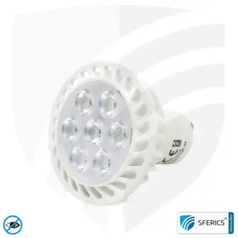6 Watt LED Spot Vollspektrum 3step | Dimmen ohne Dimmer: Hell wie 35 Watt (100 %), 50 % oder 15 %, 480 Lumen | CRI 95 | flimmerfrei | Tageslicht | GU10 | Business Qualität