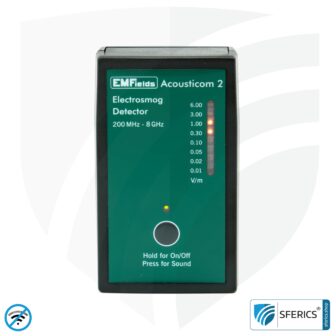 ACOUSTICOM 2 Elektrosmog Detektor | Breitband HF Messgerät für Einsteiger | Erkennung von EMF Funkstrahlung bis 8 GHz, inklusive 5G! 20 ACOUSTICOM 2 Elektrosmog Detektor | Breitband HF Messgerät für Einsteiger | Erkennung von EMF Funkstrahlung bis 8 GHz, inklusive 5G!