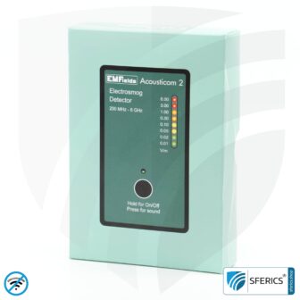 ACOUSTICOM 2 Elektrosmog Detektor | Breitband HF Messgerät für Einsteiger | Erkennung von EMF Funkstrahlung bis 8 GHz, inklusive 5G! 21 ACOUSTICOM 2 Elektrosmog Detektor | Breitband HF Messgerät für Einsteiger | Erkennung von EMF Funkstrahlung bis 8 GHz, inklusive 5G!