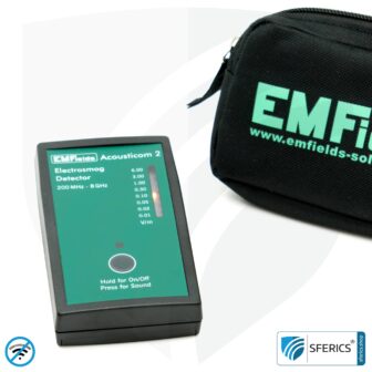ACOUSTICOM 2 Elektrosmog Detektor | Breitband HF Messgerät für Einsteiger | Erkennung von EMF Funkstrahlung bis 8 GHz, inklusive 5G! 23 ACOUSTICOM 2 Elektrosmog Detektor | Breitband HF Messgerät für Einsteiger | Erkennung von EMF Funkstrahlung bis 8 GHz, inklusive 5G!
