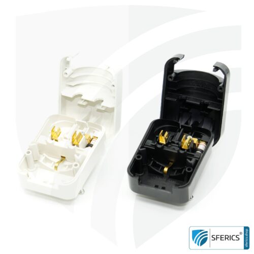 Adapter SCP3 Schuko Stecker Typ EF auf UK Stecker Typ G | mit hochwertiger Erdung und 13 Ampere Sicherung | Reiseadapter 14 Adapter SCP3 Schuko Stecker Typ EF auf UK Stecker Typ G | mit hochwertiger Erdung und 13 Ampere Sicherung | Reiseadapter.