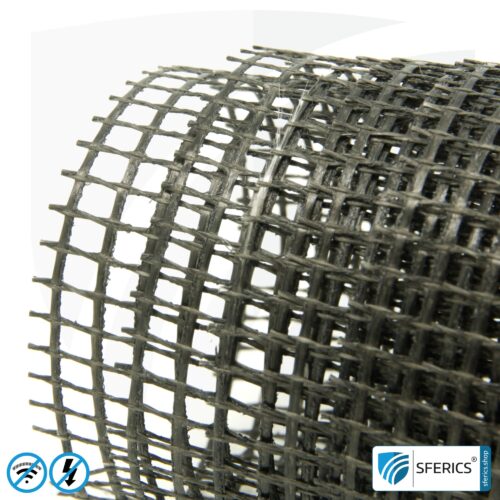 Abschirmendes Armierungsgewebe ARM40 | HF Schirmdämpfung gegen Elektrosmog bis zu 23 dB | Unter Putz und zur Verlegung. 100 cm Breite. 12 Abschirmendes Armierungsgewebe ARM40 | HF Schirmdämpfung gegen Elektrosmog bis zu 23 dB | Unter Putz und zur Verlegung. 90 cm Breite.