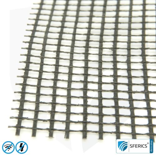 Abschirmendes Armierungsgewebe ARM40 | HF Schirmdämpfung gegen Elektrosmog bis zu 23 dB | Unter Putz und zur Verlegung. 100 cm Breite. 15 Abschirmendes Armierungsgewebe ARM40 | HF Schirmdämpfung gegen Elektrosmog bis zu 23 dB | Unter Putz und zur Verlegung. 90 cm Breite.