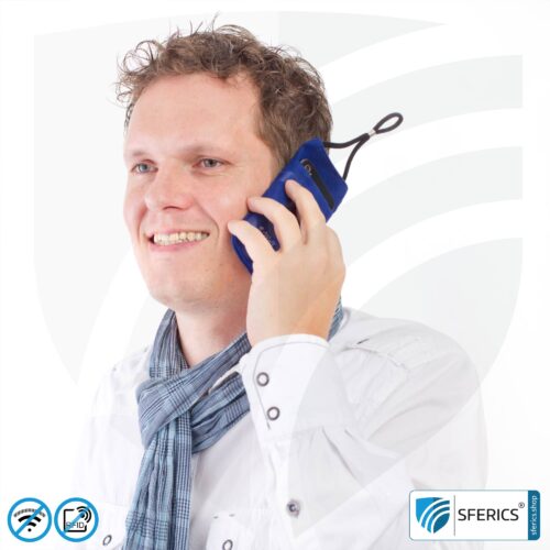 Handyhülle eWall für das Smartphone | DUNKELBLAU | Anti Elektrosmog inkl. 5G | 3in1 Schutz inkl. RFID Blocker | Handytasche für iPhone, Android, ... 7 Handyhülle eWall für das Smartphone | Anti Elektrosmog inkl. 5G | 3in1 Schutz inkl. RFID Blocker | Handytasche für iPhone, Android, ...