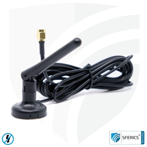 Antenne ANT-NA16 | Eltako FA250 | Externe Antenne für Schaltschrankrepeater RP-NA16-KA | Masterschalter Set-Up | baubiologische Funktechnik nach EnOcean Standard 1 Antenne ANT-NA16 | Externe Antenne für Schaltschrankrepeater RP-NA16-KA | Masterschalter Set-Up | baubiologische Funktechnik nach EnOcean Standard