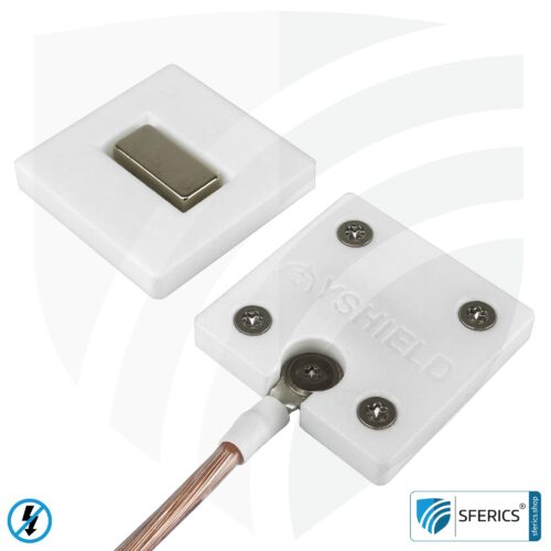 Mobile Erdungsplatte | zur Erdung von Baldachin, Bodenunterlage, Zelt, Schlafsack, Bettwäsche, Decke, u.v.m. 14 Mobile Erdungsplatte | zur Erdung von Baldachin, Bodenunterlage, Zelt, Schlafsack, Bettwäsche, Decke, u.v.m. | GCM