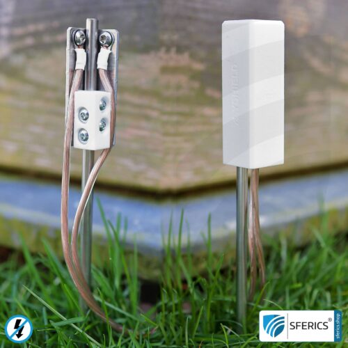 Erdungsanschluss Stab | Erdungsstab zum Verankern in der Erde | ermöglicht Erdkontakt* 8 Erdungsanschluss Stab | Erdungsstab zum Verankern in der Erde | auch ideal geeignet fürs Earthing