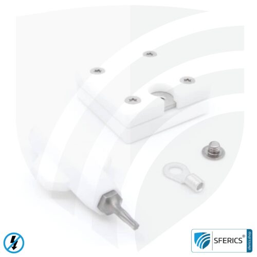 Mobile Erdungsplatte | zur Erdung von Baldachin, Bodenunterlage, Zelt, Schlafsack, Bettwäsche, Decke, u.v.m. 20 Mobile Erdungsplatte | zur Erdung von Baldachin, Bodenunterlage, Zelt, Schlafsack, Bettwäsche, Decke, u.v.m. | GCS