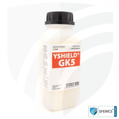 Grundierung Konzentrat GK5 | Sperrgrund | TÜV SÜD zertifiziert | Vorbehandlung und Vorbereitung des Untergrundes für Abschirmfarben 7 Grundierung Konzentrat GK5 | Sperrgrund | Vorbehandlung und Vorbereitung des Untergrundes für Abschirmfarben