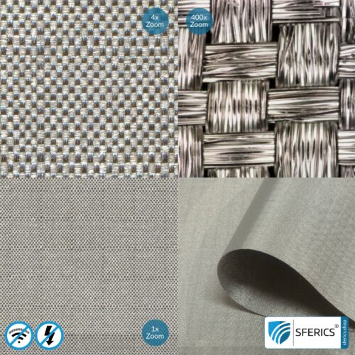 Abschirmgewebe HNG100 | HF Schirmdämpfung gegen Elektrosmog bis zu 98 dB | Zur Verlegung. 90 cm Breite. Wirkungsvoll gegen 5G! 6 Abschirmgewebe HNG100 | HF Schirmdämpfung gegen Elektrosmog bis zu 98 dB | Zur Verlegung. 90 cm Breite. Wirkungsvoll gegen 5G!