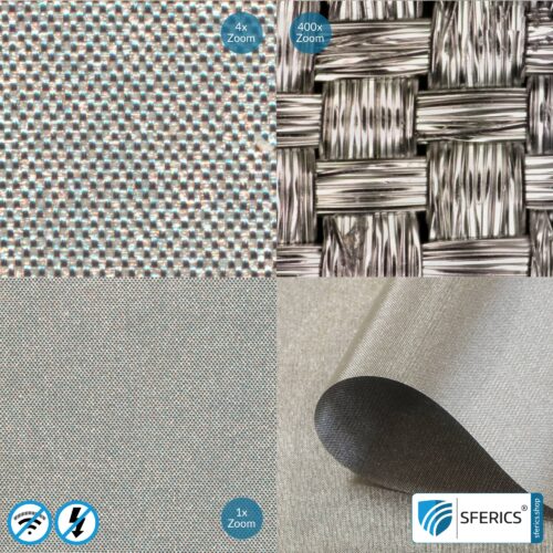 Abschirmgewebe HNG80 | HF Schirmdämpfung gegen Elektrosmog bis zu 88 dB | Zur Verlegung. 90 cm Breite. Wirkungsvoll gegen 5G! 6 Abschirmgewebe HNG80 | HF Schirmdämpfung gegen Elektrosmog bis zu 88 dB | Zur Verlegung. 90 cm Breite. Wirkungsvoll gegen 5G!