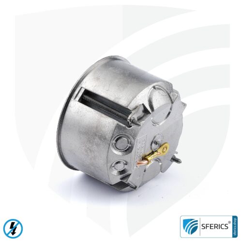 Geschirmte Hohlwanddose, flach | 47 mm | Installationsdose im Trockenbau, als Abzweigdose oder Schalterdose | halogenfrei 6 Geschirmte Hohlwanddose, flach | 47 mm | Installationsdose im Tockenbau, als Abzweigdose oder Schalterdose | halogenfrei