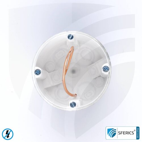 Geschirmte Hohlwanddose, tief | 59 mm | Installationsdose im Trockenbau, als Abzweigdose oder Schalterdose | halogenfrei 7 Geschirmte Hohlwanddose, tief | 59 mm | Installationsdose im Tockenbau, als Abzweigdose oder Schalterdose | halogenfrei