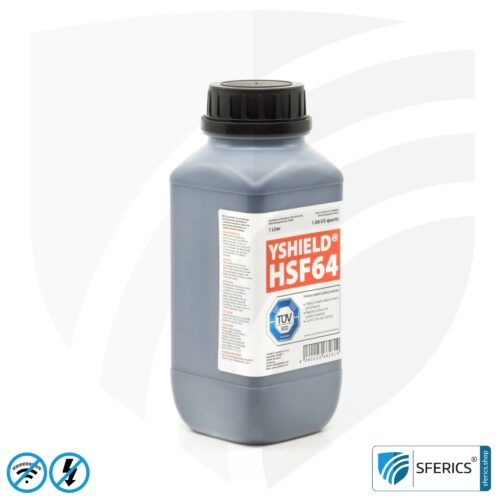 Abschirmfarbe HSF64 | HF Schirmdämpfung gegen Elektrosmog bis zu 93 dB bei 40 GHz | Ohne Konservierungsmittel » ideal für Allergiker | TÜV SÜD zertifiziert | Effektiv bei 5G! 16 Abschirmfarbe HSF64 | HF Schirmdämpfung gegen Elektrosmog bis zu 93 dB bei 40 GHz | Ohne Konservierungsmittel » ideal für Allergiker | TÜV SÜD zertifiziert | Effektiv bei 5G!