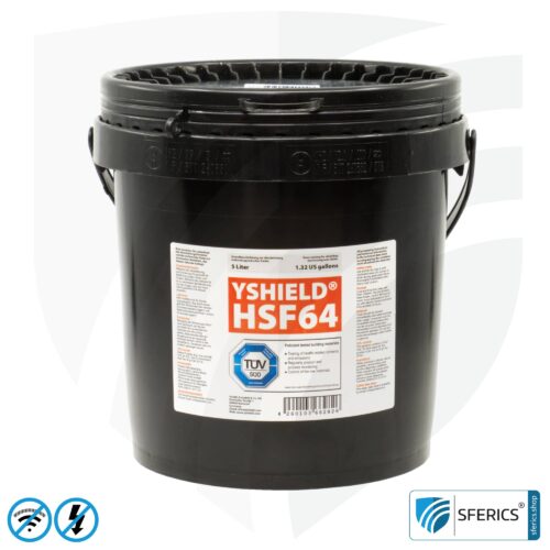 Abschirmfarbe HSF64 | HF Schirmdämpfung gegen Elektrosmog bis zu 93 dB bei 40 GHz | Ohne Konservierungsmittel » ideal für Allergiker | TÜV SÜD zertifiziert | Effektiv bei 5G! 11 Abschirmfarbe HSF64 | HF Schirmdämpfung gegen Elektrosmog bis zu 93 dB bei 40 GHz | Ohne Konservierungsmittel » ideal für Allergiker | TÜV SÜD zertifiziert | Effektiv bei 5G!