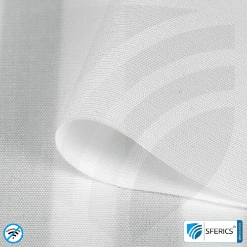 MAX-WEAR Abschirmstoff | ideal zur Herstellung von Bekleidung, Schlafsäcke, usw. | HF Schirmdämpfung gegen Elektrosmog bis zu 44 dB | mobiler Schutz gegen Handystrahlung | 5G ready! 1 MAX-WEAR Abschirmstoff | ideal zur Herstellung von Bekleidung, Schlafsäcke, usw. | HF Schirmdämpfung gegen Elektrosmog bis zu 44 dB | mobiler Schutz gegen Handystrahlung | 5G ready!