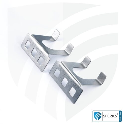 Montagewinkel | Fixierung, Justierung und Montage geschirmter Steckdosenleisten von DANELL 2 Montagewinkel | Fixierung und Montage geschirmter Steckdosenleisten von DANELL