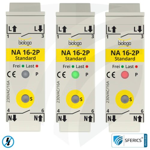 Netzabkoppler NA 16-2P Standard | zweipolige Abschaltung | selbstlernend, mit Touchsensor | inklusive LED Kontrollleuchte 12 Netzabkoppler NA 16-2P Standard | zweipolige Abschaltung | selbstlernend | inklusive LED Kontrollleuchte