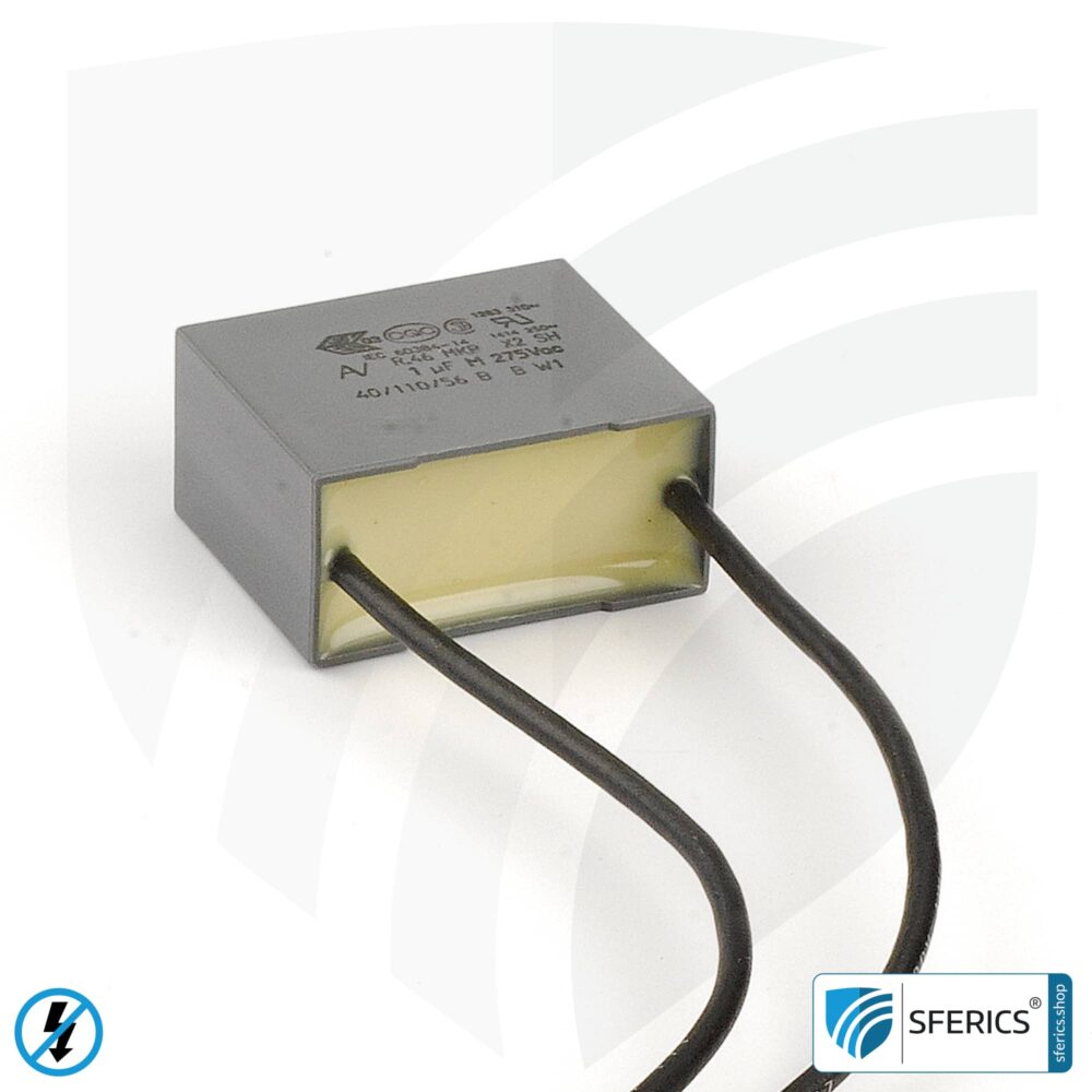 Netzfilter X21 1 µF | Kapazitätsfilter gegen Dirty Electricity