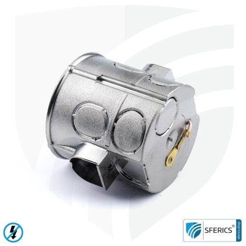 Geschirmte Unterputz Gerätedose, tief | 61 mm | Installationsdose unter Putz, als Abzweigdose oder Schalterdose | halogenfrei 5 Geschirmte Unterputz Gerätedose, tief | 61 mm | Installationsdose unter Putz, als Abzweigdose oder Schalterdose