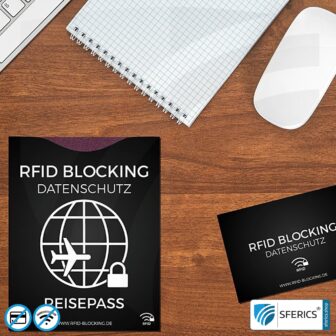 RFID NFC Schutzhüllen | Datenschutz für moderne Chipkarten | EC-Karte, Kreditkarte, Reisepass, Personalausweis, ID-Karte, ... 14 RFID NFC Schutzhüllen | Datenschutz für moderne Chipkarten | EC-Karte, Kreditkarte, Reisepass, Personalausweis, ID-Karte, ...