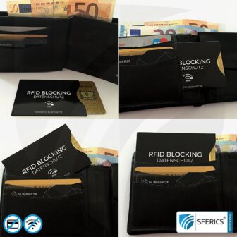 RFID NFC Schutzhüllen | Datenschutz für moderne Chipkarten | EC-Karte, Kreditkarte, Reisepass, Personalausweis, ID-Karte, ... 15 RFID NFC Schutzhüllen | Datenschutz für moderne Chipkarten | EC-Karte, Kreditkarte, Reisepass, Personalausweis, ID-Karte, ...