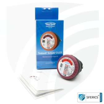 TESTAVIT SCHUKI 3 LCD | Steckdosen Sockel Prüfgerät | Schneller Check der Erdung und Verdrahtung 16 TESTAVIT SCHUKI 3 LCD | Steckdosen Sockel Prüfgerät | Schneller Check der Erdung und Verdrahtung