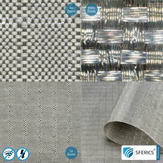 SILVER SILK Abschirmstoff | ideal zur Herstellung von Handytaschen und Bekleidung | HF Schirmdämpfung gegen Elektrosmog bis zu 58 dB | RFID/NFC Datenschutz | Wirkungsvoll gegen 5G! 6 SILVER SILK Abschirmstoff | ideal zur Herstellung von Handytaschen und Bekleidung | HF Schirmdämpfung gegen Elektrosmog bis zu 58 dB | RFID/NFC Datenschutz | TÜV-SÜD qualitätsgeprüft. Wirkungsvoll gegen 5G!