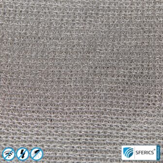 SILVER TULLE Abschirmstoff | ideal zur Herstellung von Baldachinen und Vorhängen | HF Schirmdämpfung gegen Elektrosmog bis zu 48 dB | Erdbar NF | Wirkungsvoll gegen 5G! 12 SILVER TULLE Abschirmstoff | ideal zur Herstellung von Baldachinen und Vorhängen | HF Schirmdämpfung gegen Elektrosmog bis zu 50 dB | TÜV-SÜD qualitätsgeprüft | Wirkungsvoll gegen 5G!