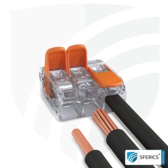 WAGO Compact Verbindungsklemme, Serie 221 | Modell 221-413 | für 3 eindrahtige, feindrahtige und mehrdrähtige Leiter | Alternative zur Lüsterklemme 12 WAGO Compact Verbindungsklemme, Serie 221 | Modell 221-413 | für 3 eindrahtige, feindrahtige und mehrdrähtige Leiter | Alternative zur Lüsterklemme