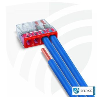 WAGO Compact Steckklemmen bzw. Verbindungsdosenklemmen | Modell 2273-204 | für 4 eindrähtige Leiter | 100 Stück | Alternative zur Lüsterklemme 7 WAGO Compact Steckklemmen bzw. Verbindungsdosenklemmen | Modell 2273-204 | für 4 eindrähtige Leiter | 100 Stück | Alternative zur Lüsterklemme