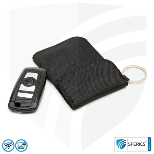 Autoschlüssel RFID Schutztasche CLASSIC | Schutz vor unbemerkter NFC Zugangscodeabfrage | Schutzhülle gegen Autodiebstahl bei Keyless-Go Systemen 6 Autoschlüssel RFID Schutztasche CLASSIC | Schutz vor unbemerkter NFC Zugangscodeabfrage | Schutzhülle gegen Autodiebstahl bei Keyless-Go Systemen