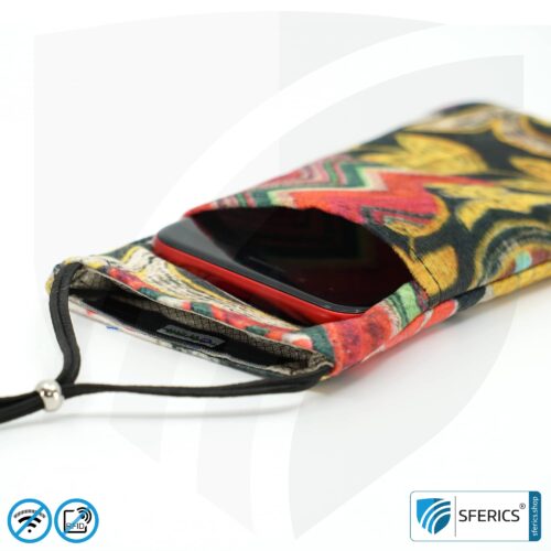 Handyhülle eWall für das Smartphone | Unikat im Design FARBEN.PRACHT | Anti Elektrosmog inkl. 5G | 3in1 Schutz inkl. RFID Blocker | Handytasche für iPhone, Android, ... 17 Handyhülle eWall für das Smartphone | Unikat im Design FARBEN.PRACHT | Anti Elektrosmog inkl. 5G | 3in1 Schutz inkl. RFID Blocker | Handytasche für iPhone, Android, ... | XL