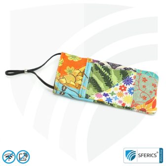 Handyhülle eWall für das Smartphone | Unikat im Design FLOWERPOWER | Anti Elektrosmog inkl. 5G | 3in1 Schutz inkl. RFID Blocker | Handytasche für iPhone, Android, ... 21 Handyhülle eWall für das Smartphone | Unikat im Design FLOWERPOWER | Anti Elektrosmog inkl. 5G | 3in1 Schutz inkl. RFID Blocker | Handytasche für iPhone, Android, ... | XL