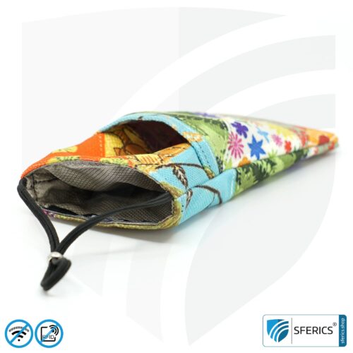 Handyhülle eWall für das Smartphone | Unikat im Design FLOWERPOWER | Anti Elektrosmog inkl. 5G | 3in1 Schutz inkl. RFID Blocker | Handytasche für iPhone, Android, ... 17 Handyhülle eWall für das Smartphone | Unikat im Design FLOWERPOWER | Anti Elektrosmog inkl. 5G | 3in1 Schutz inkl. RFID Blocker | Handytasche für iPhone, Android, ... | XL