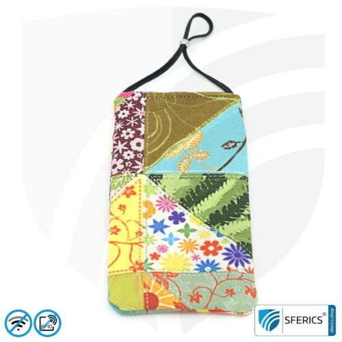 Handyhülle eWall für das Smartphone | Unikat im Design FLOWERPOWER | Anti Elektrosmog inkl. 5G | 3in1 Schutz inkl. RFID Blocker | Handytasche für iPhone, Android, ... 19 Handyhülle eWall für das Smartphone | Unikat im Design FLOWERPOWER | Anti Elektrosmog inkl. 5G | 3in1 Schutz inkl. RFID Blocker | Handytasche für iPhone, Android, ... | XL