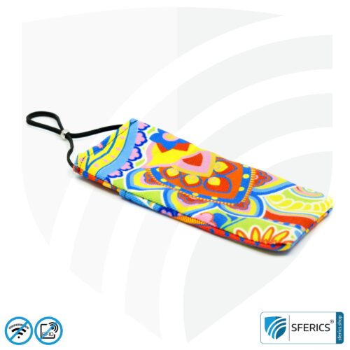 Handyhülle eWall für das Smartphone | Unikat im Design REGENBOGEN.BLUME | Anti Elektrosmog inkl. 5G | 3in1 Schutz inkl. RFID Blocker | Handytasche für iPhone, Android, ... 17 Handyhülle eWall für das Smartphone | Unikat im Design REGENBOGEN.BLUME | Anti Elektrosmog inkl. 5G | 3in1 Schutz inkl. RFID Blocker | Handytasche für iPhone, Android, ... | XL