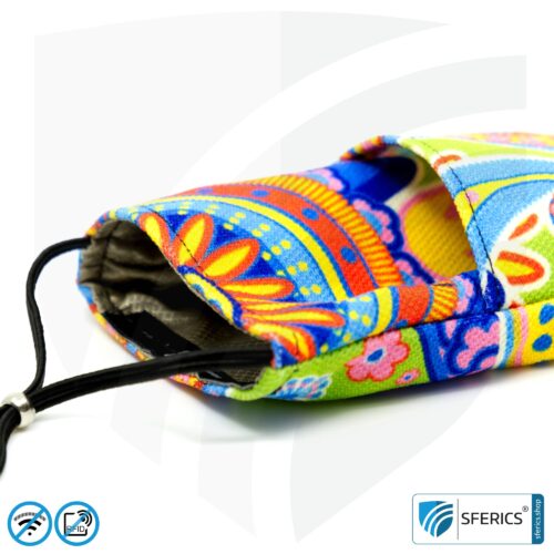 Handyhülle eWall für das Smartphone | Unikat im Design REGENBOGEN.BLUME | Anti Elektrosmog inkl. 5G | 3in1 Schutz inkl. RFID Blocker | Handytasche für iPhone, Android, ... 22 Handyhülle eWall für das Smartphone | Unikat im Design REGENBOGEN.BLUME | Anti Elektrosmog inkl. 5G | 3in1 Schutz inkl. RFID Blocker | Handytasche für iPhone, Android, ... | XXL