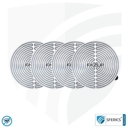 FAZUP Antennen Patch | SILBER | 4er Set mit Preisvorteil für Familie und Freunde | Innovative Technologie gegen Elektrosmog | Schützt vor unnötig hoher Bestrahlung durch's eigene Mobiltelefon 18 FAZUP Antennen Patch | SILBER | 4er Set mit Preisvorteil für Familie und Freunde | Innovative Technologie gegen Elektrosmog | Schützt vor unnötig hoher Bestrahlung durch’s eigene Mobiltelefon