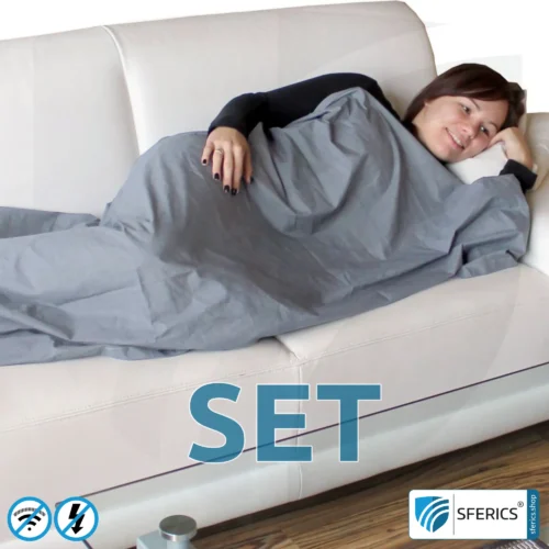 Abschirmende Decke im Set | Mobiler Strahlenschutz gegen WLAN, Handy, LTE, 5G, ... mit Wirkungsgrad über 99,99 % (42 dB) | NF erdbar 9 Abschirmende Decke im Set | Mobiler Strahlenschutz gegen WLAN, Handy, LTE, 5G, ... mit Wirkungsgrad über 99,99 % (42 dB) | NF erdbar