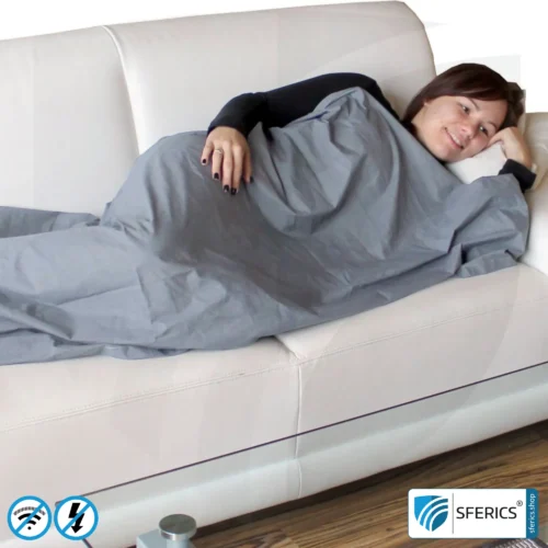 Abschirmende Decke | Mobiler Strahlenschutz gegen WLAN, Handy, LTE, 5G, ... mit Wirkungsgrad über 99,99 % (42 dB) | NF erdbar 12 Abschirmende Decke | Mobiler Strahlenschutz gegen WLAN, Handy, LTE, 5G, ... mit Wirkungsgrad über 99,99 % (42 dB) | NF erdbar