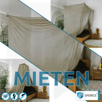 TESTEN! Abschirmender Baldachin Elektrosmog BUDGET für 14 Tage risikofrei mieten | Wähle aus 4 alles inklusive Set's | Abschirmung EMF über 99,99 % (44 dB) | Erdbar NF | Made in China 10 TESTEN! Abschirmender Baldachin Elektrosmog BUDGET für 14 Tage risikofrei mieten | Wähle aus 4 alles inklusive Set's | Abschirmung Funk über 99,99 % (44 dB) | erdbar | Made in China